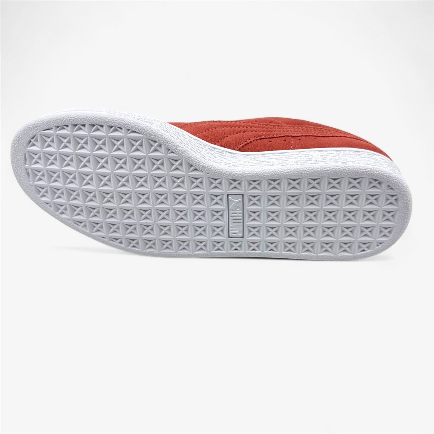 PUMA Suede Jewels Rosette White Womens Athletic Sneaker