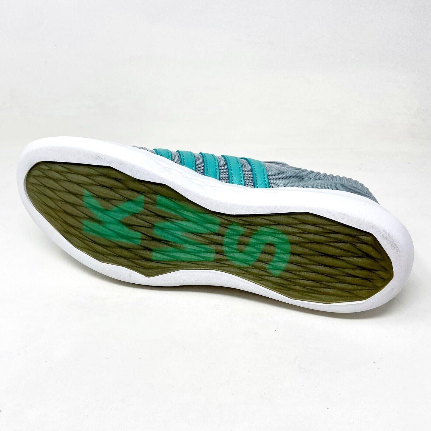 K-Swiss Gen-K Icon Knit High Rise Pool Blue White Womens Trainers 95578 053