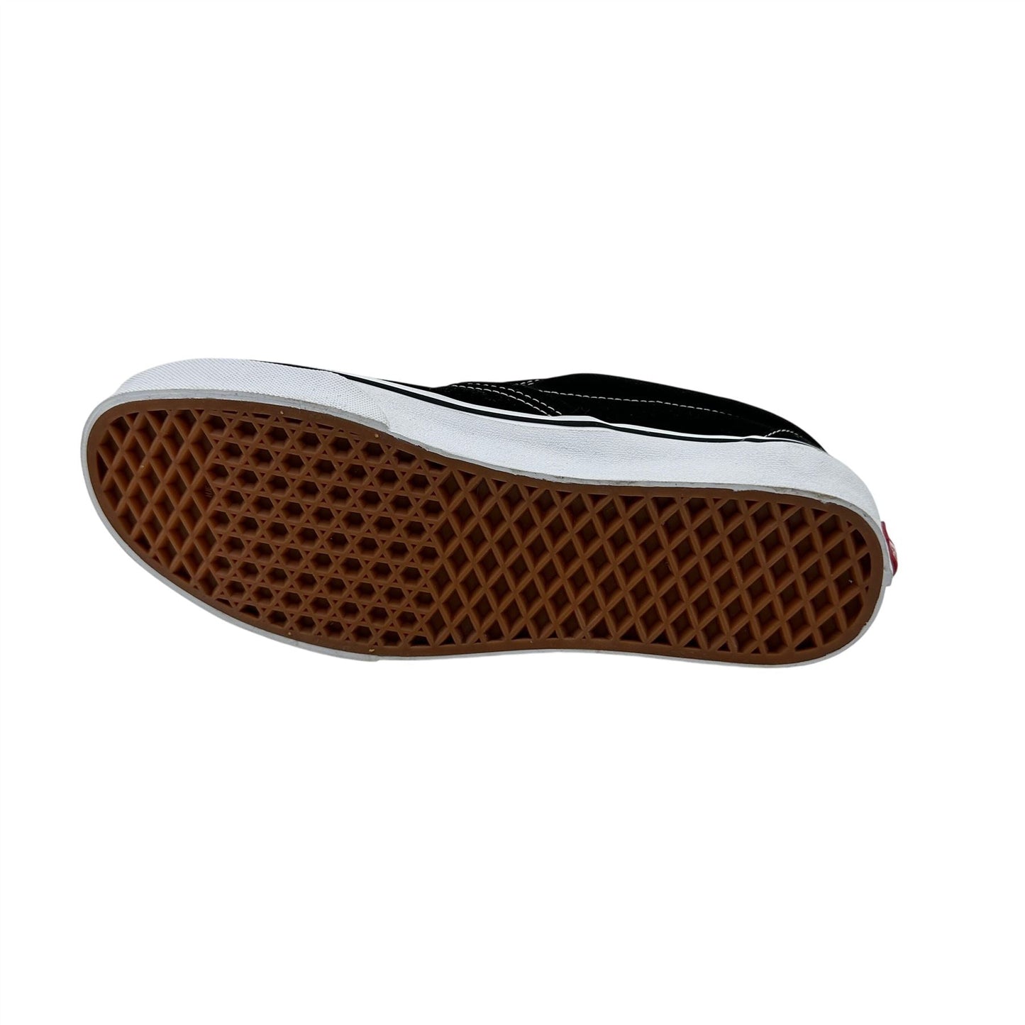 VANS Classic Slip On Black White Mens Athletic Sneaker