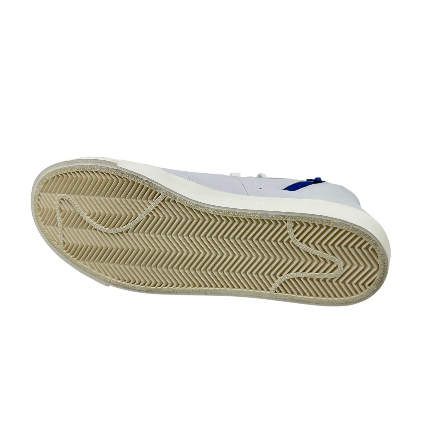 Nike Blazer Mid AB TZ White Royal Blue Mens Athletic Sneaker