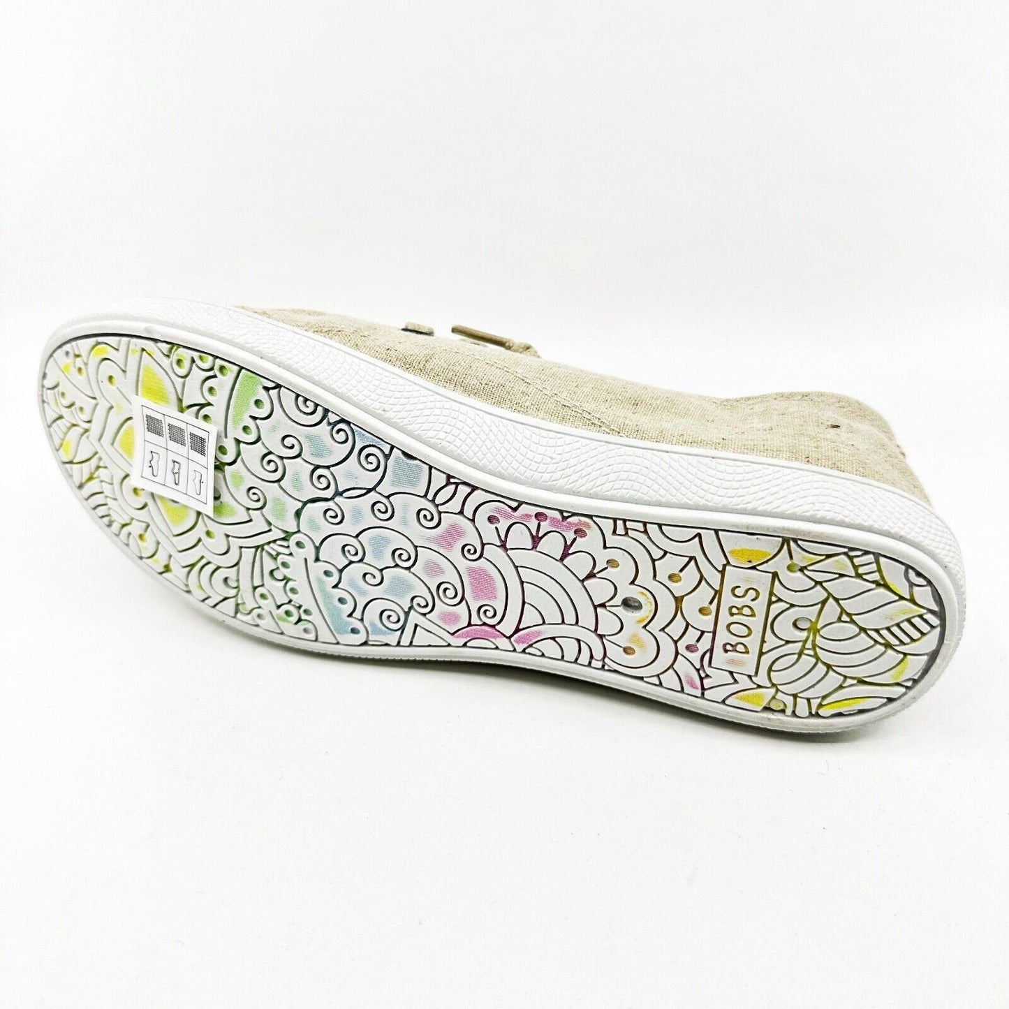 Skechers Bobs B Cute Splendid Dame Natural Womens Size 6 Casual Shoes