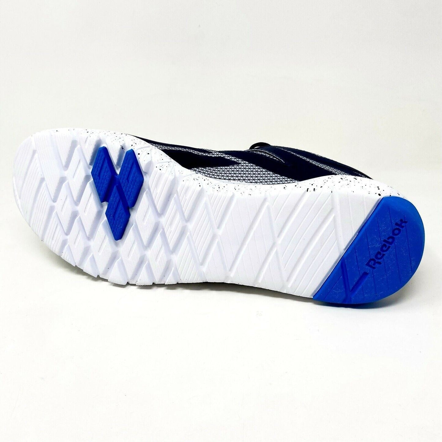 Reebok Mega Flexagon White Vector Navy Mens Size 14 Running Sneakers FV0513