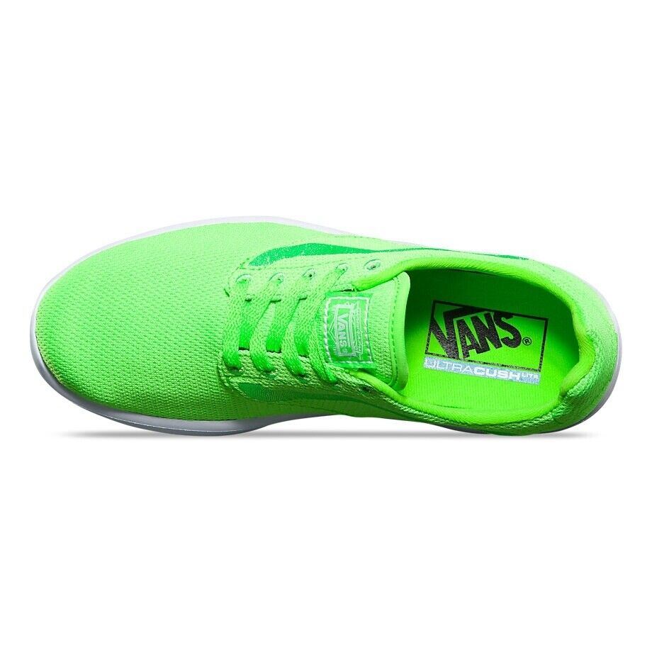 VANS ISO 1.5 Gecko Green UltraCush Mens Mesh Casual Sneakers
