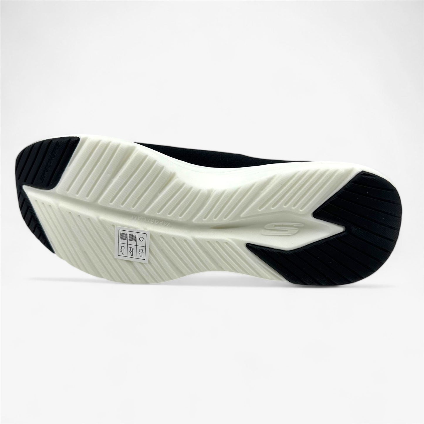 Skechers Vapor Foam True Classic Black Womens Athletic Sneaker