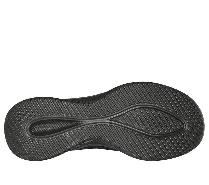 Women's Wide Fit Skechers 149710 Slip-ins Ultra Flex 3.0 Brilliant Trainers - Black