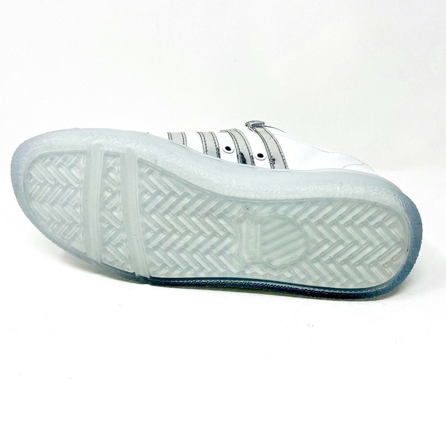 K Swiss Classic 2000 White Silver Kids Size 6 Sneakers 86564 155