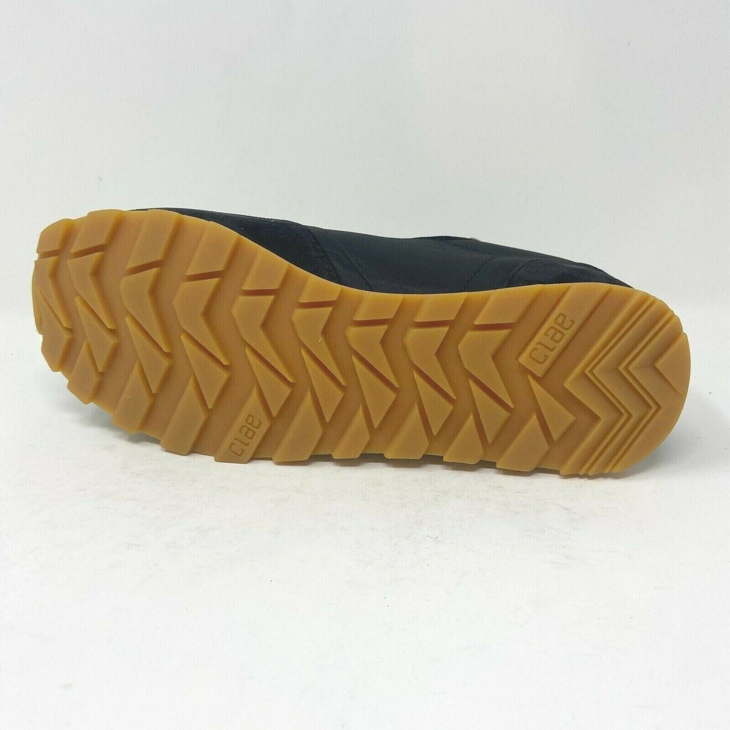 Clae Hayward Black Waxed Suede Mens Premium Casual Sneakers