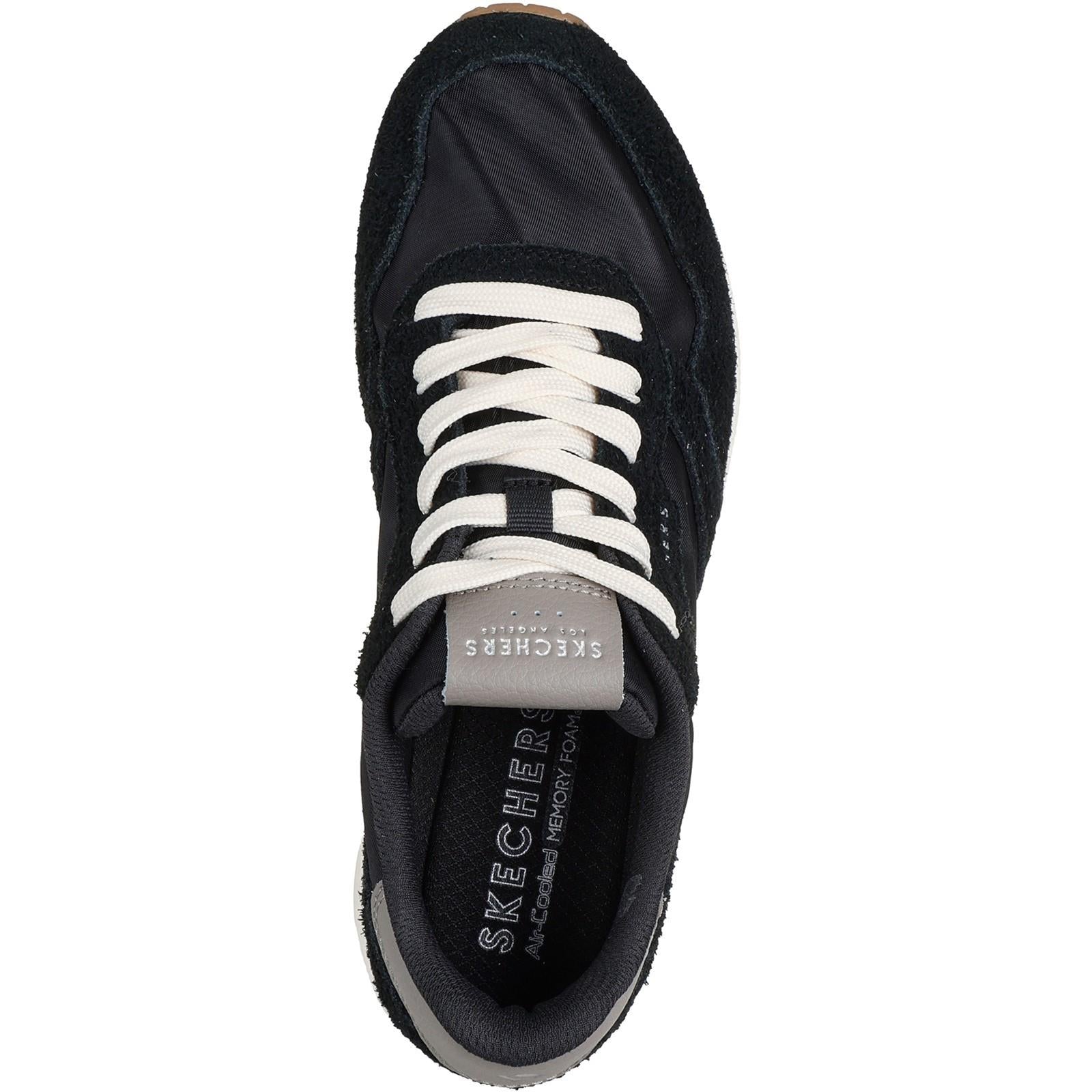 Women's Wide Fit Skechers 177857 Uno Vintage Dayz Trainers
