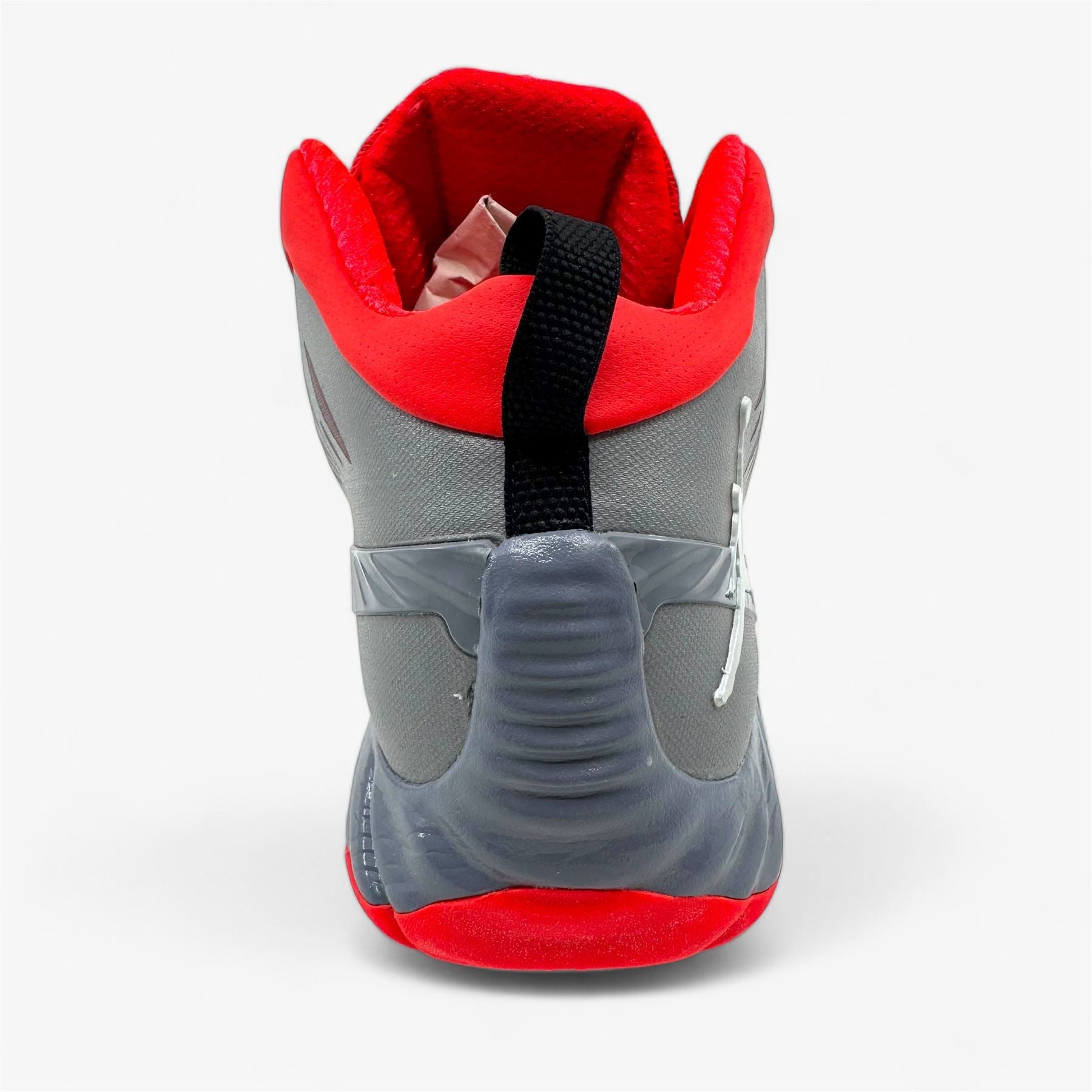 Jordan Super.Fly Stealth White Bright Crimson Mens Athletic Sneaker
