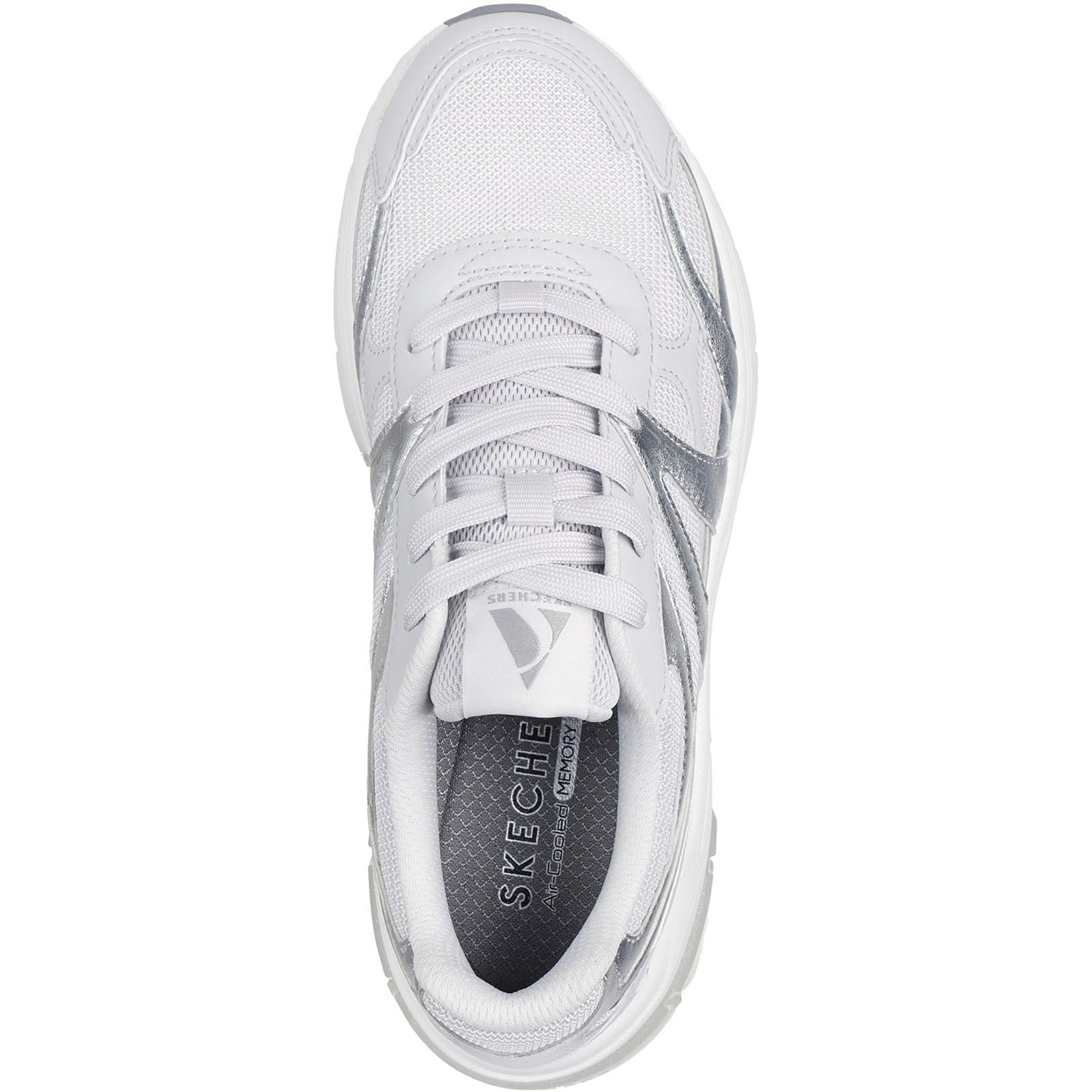 Women's Wide Fit Skechers 177357 Shadow Stellar 90 Trainers