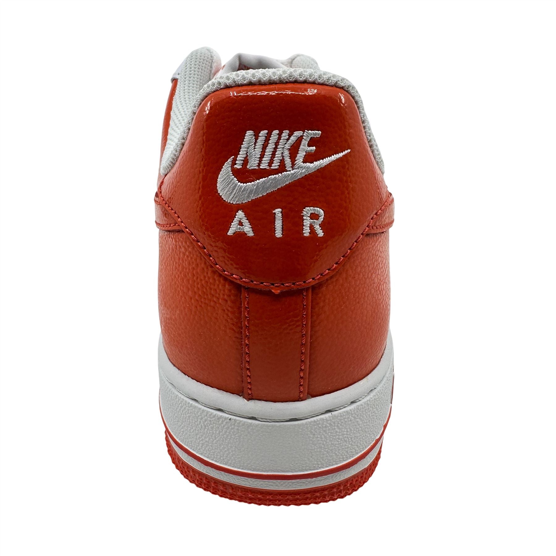 Nike Air Force 1 '07 White Team Orange Mens Athletic Sneaker