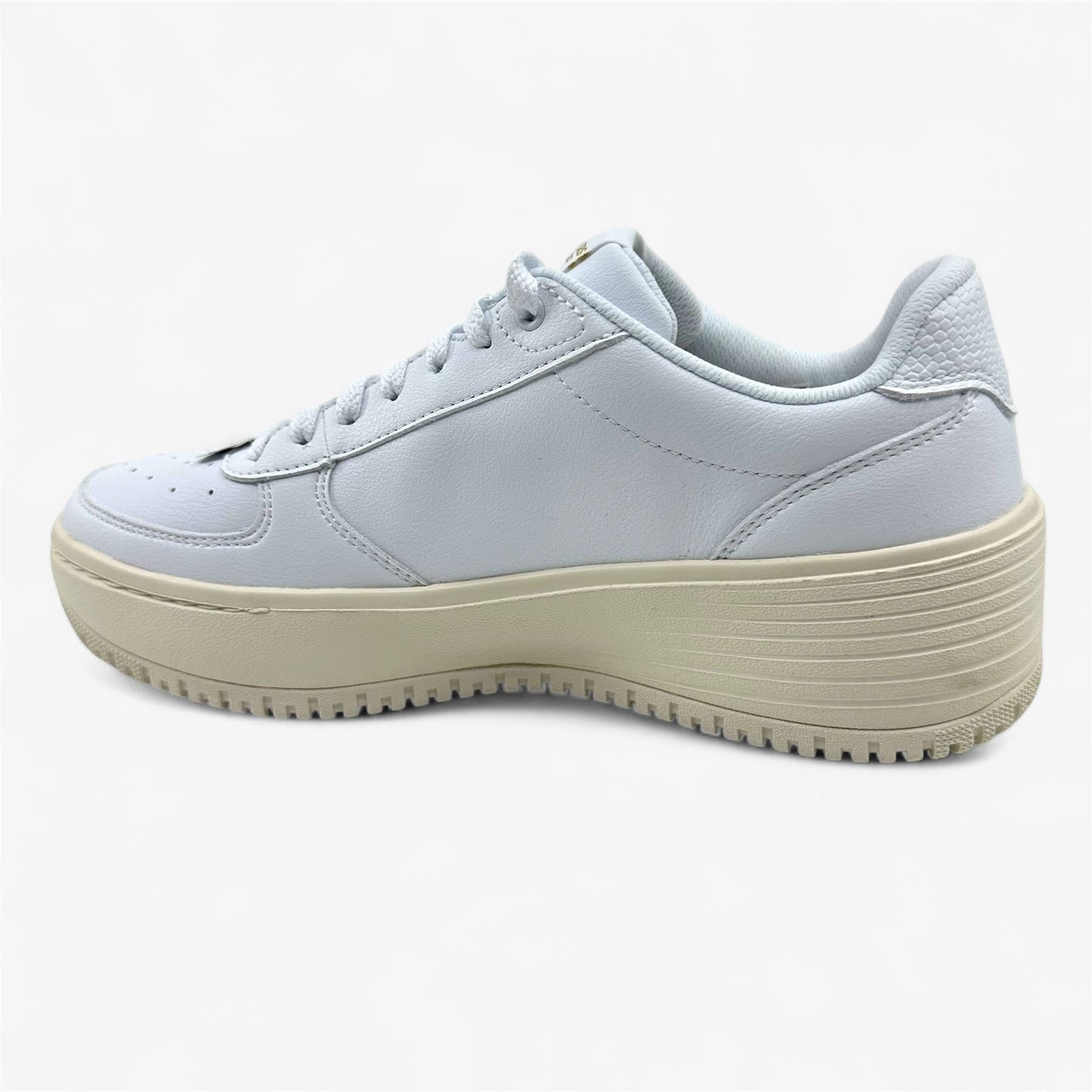 Skechers Grand 92 Be Lifted White Natural Womens Court Classics Sneaker