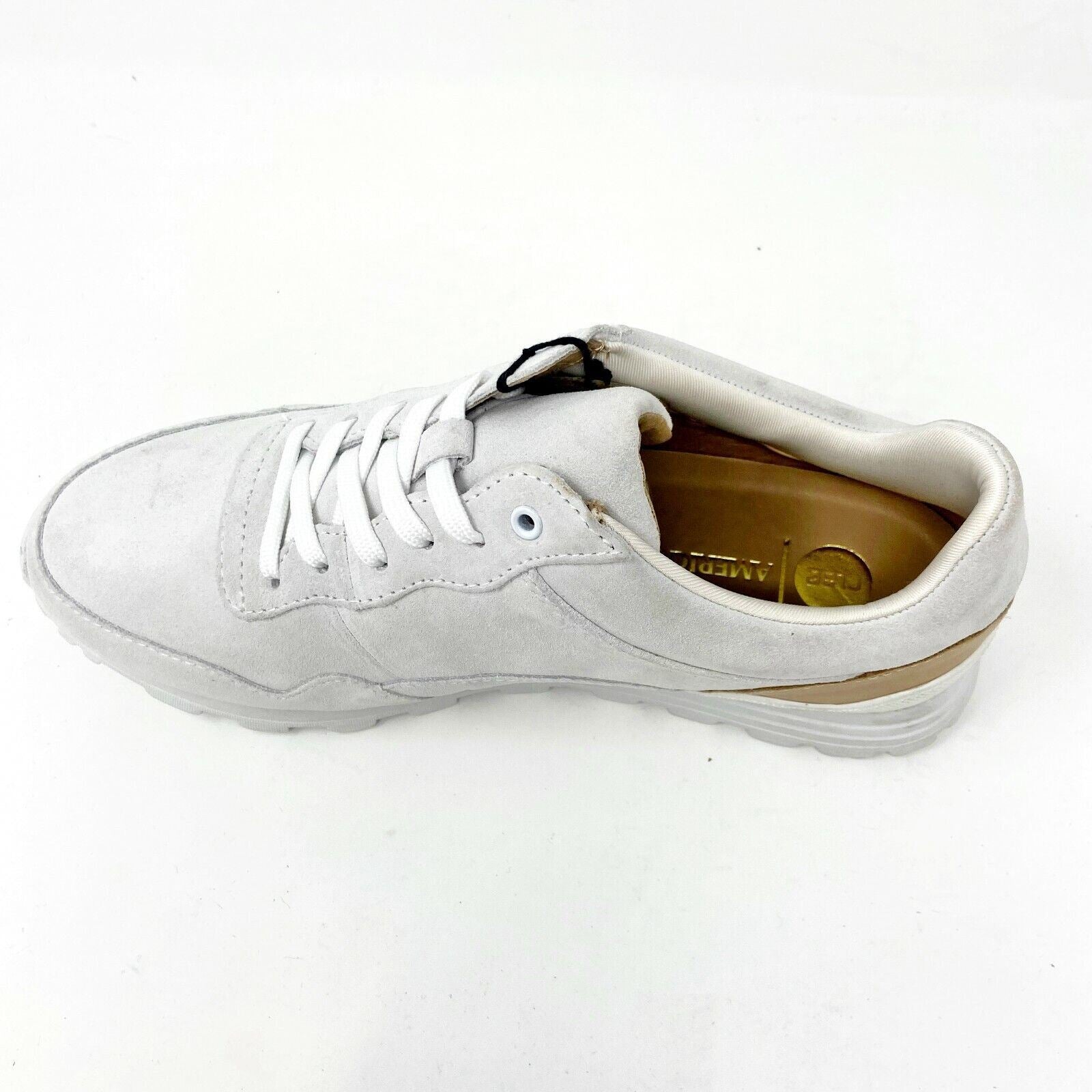Clae Hoffman American Rag x Clae White Suede Veggie Tan Mens Size 7