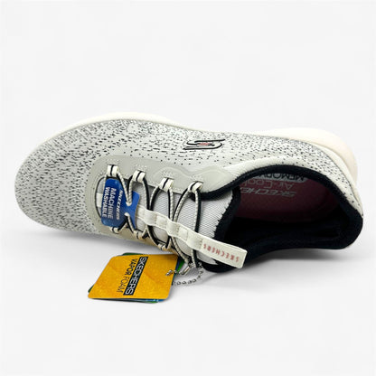 Skechers Vapor Foam Lite Revolve Natural Black Womens Athletic Sneaker