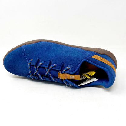 Caterpillar CAT Hex X-Lace Blue Gum Mens Suede Casual Shoes Sneakers P724092