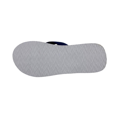 Hurley Logo Navy Floral Green Mens Sandal Pool Beach Flip Flop