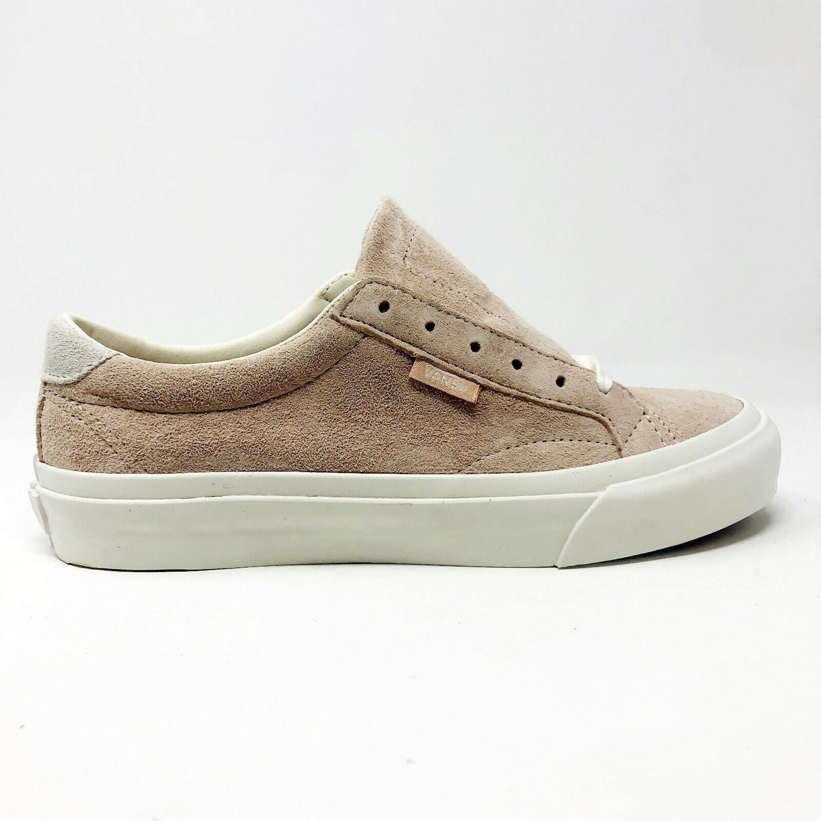 Vans Court DX (Pig Suede) Silver Peony Pink UltraCush Womens Sneakers