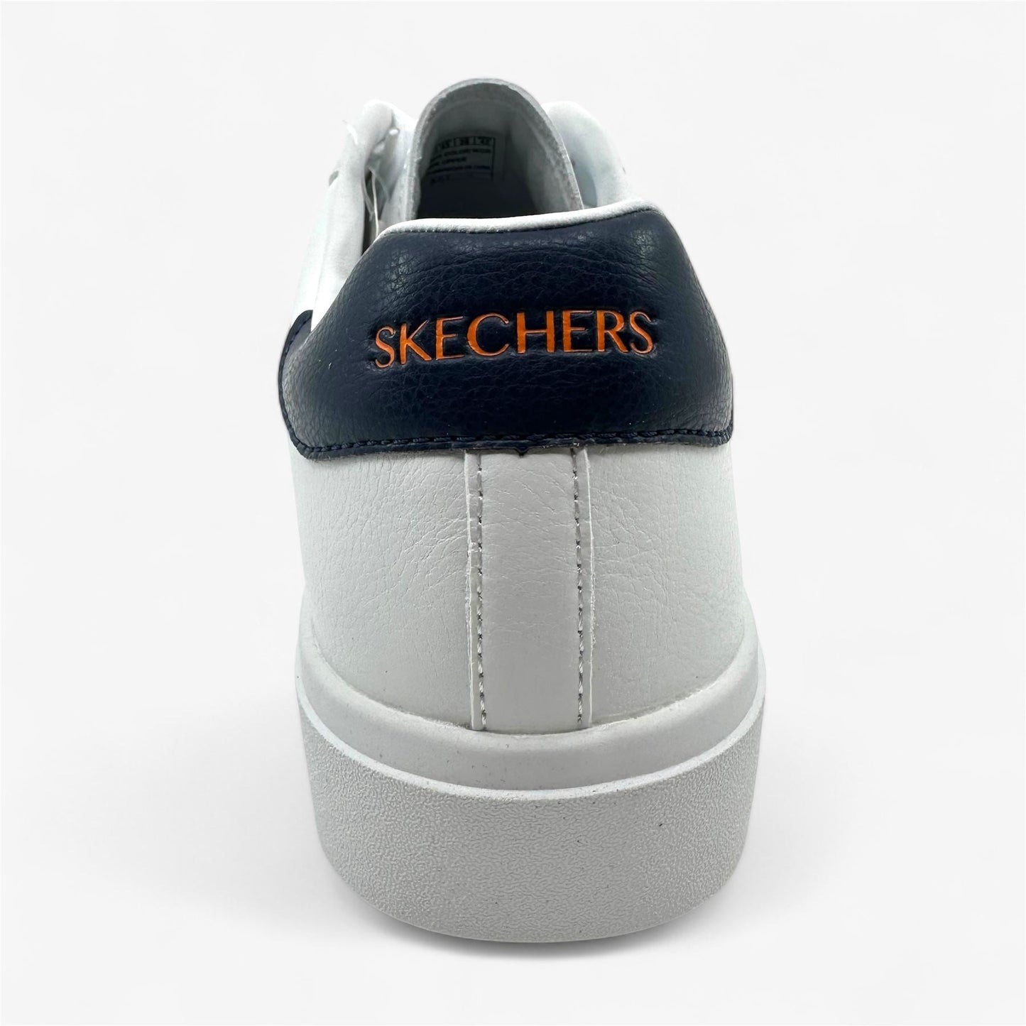 Skechers Eden LX Remembrance White Orange Mens Athletic Court Classics Sneaker