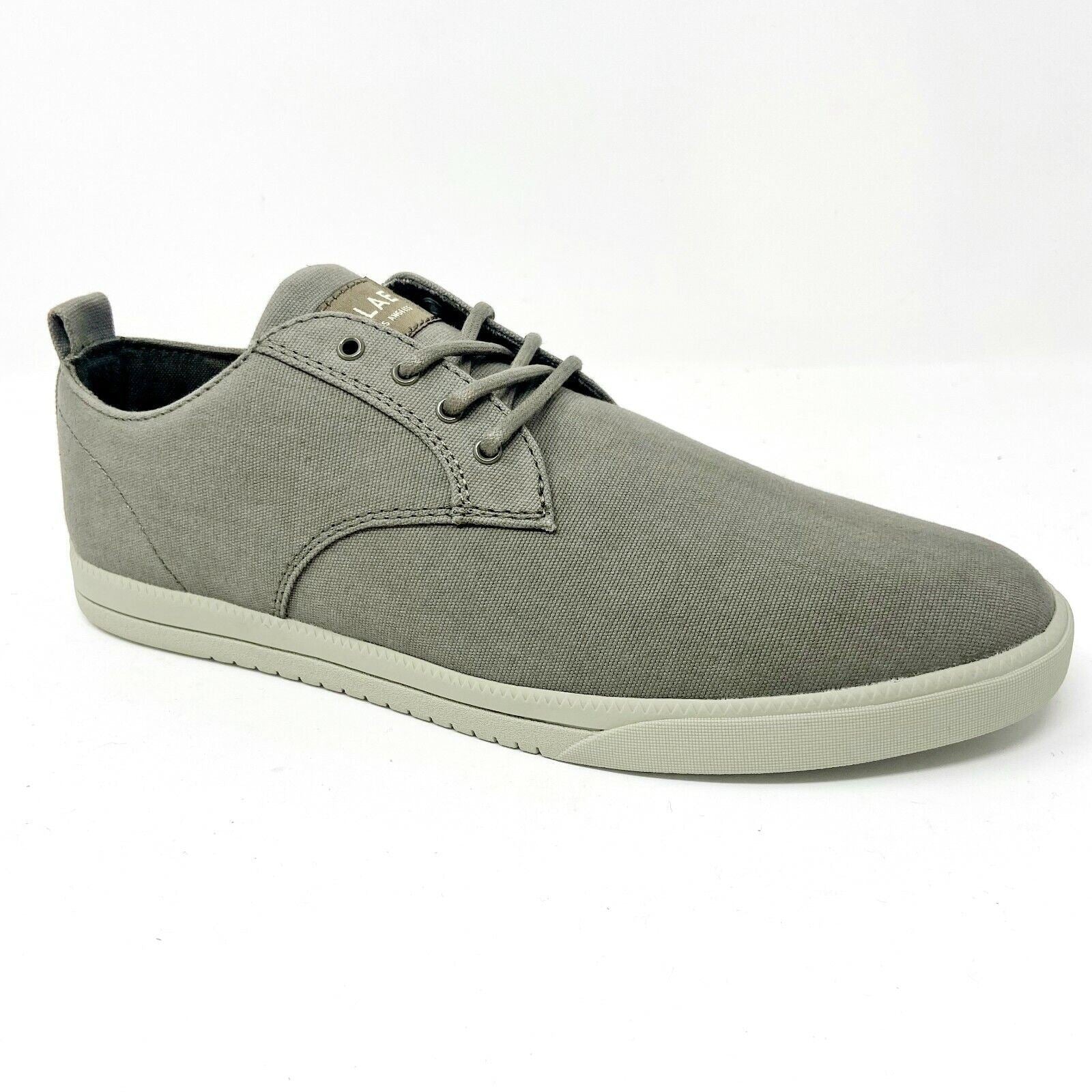 Clae Ellington Textile Hiking Green Textile Mens Premium Casual Sneakers