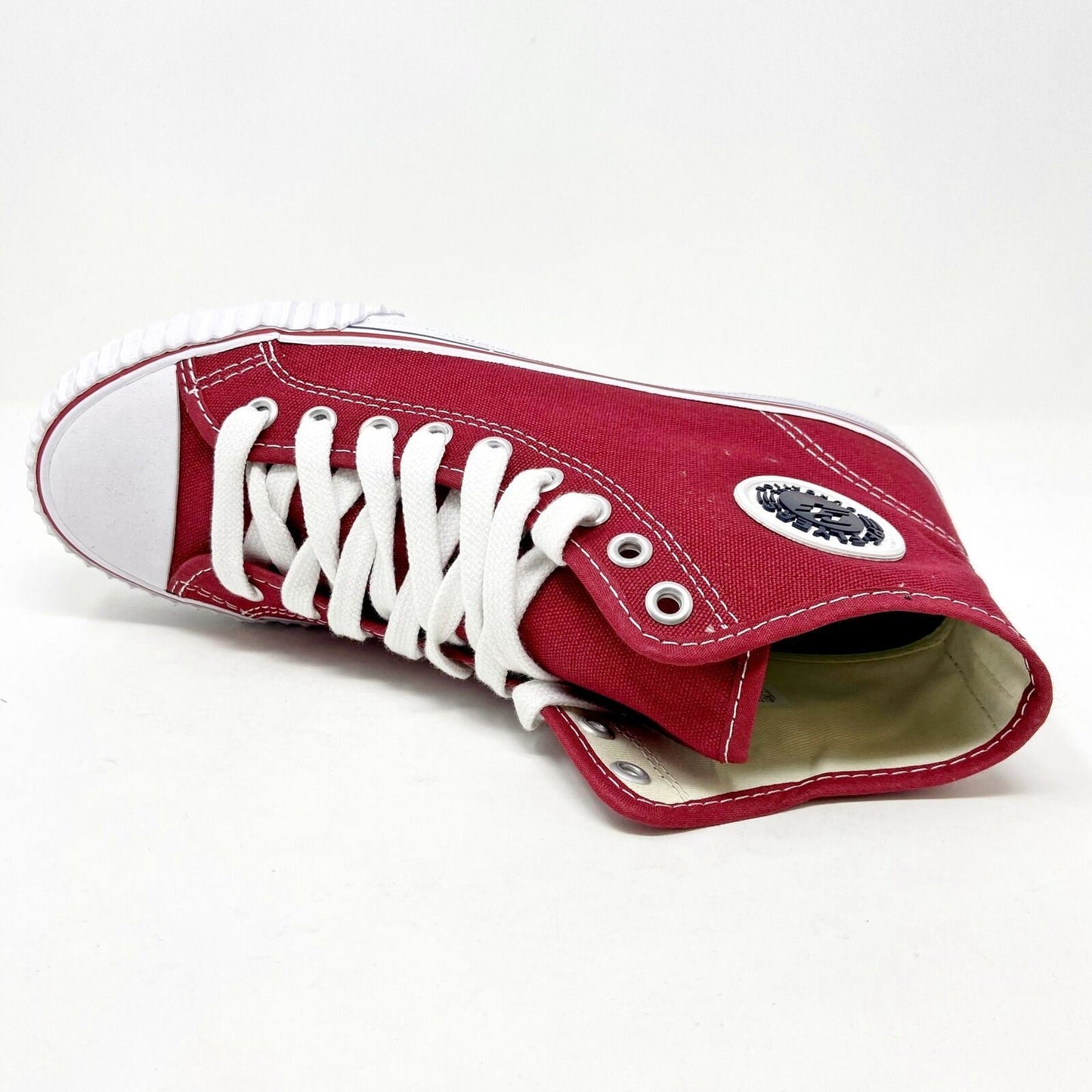 PF Flyers Center Hi Reiss FRC Red White Mens Retro Shoes Sneakers MC1001RD