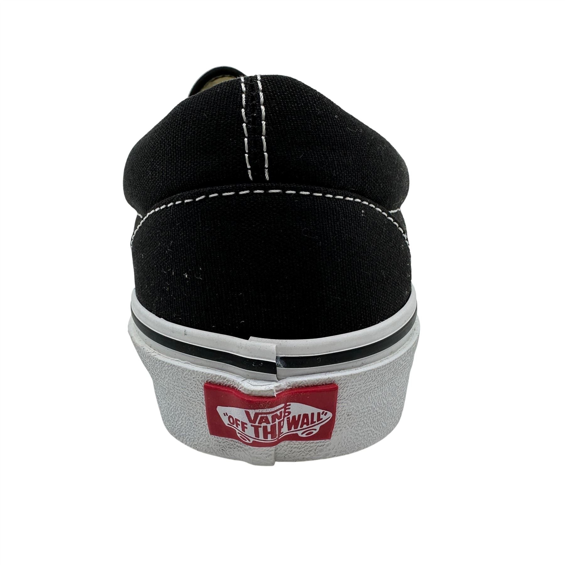 VANS Classic Slip On Black White Mens Athletic Sneaker