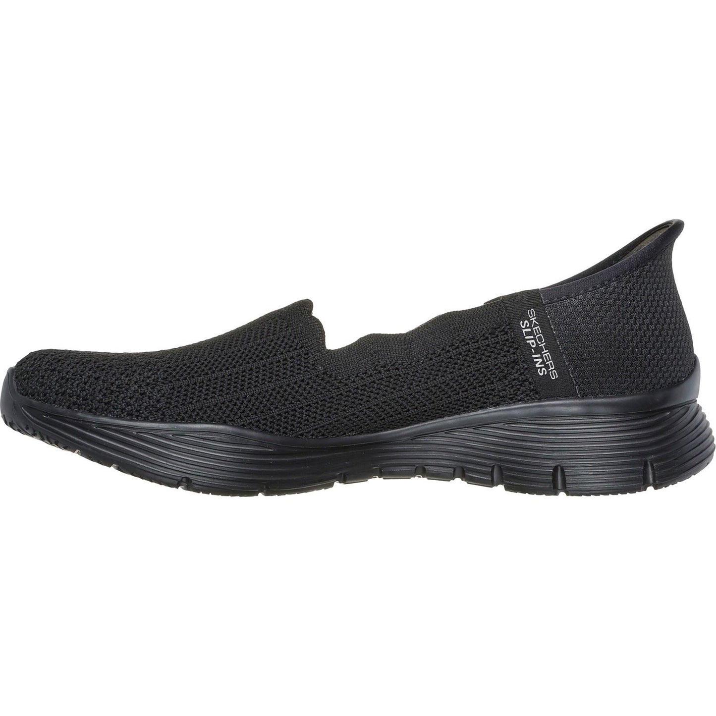 Women's Wide Fit Skechers 158980 Slip-ins Seager Believe It Shoes