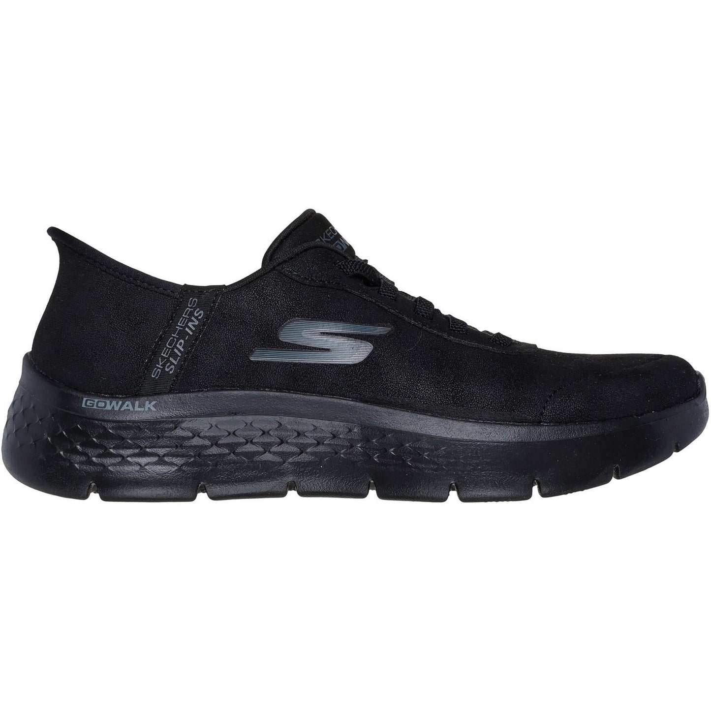 Women's Wide Fit Skechers 124837 Slip-ins Go Walk Flex Mali Trainers
