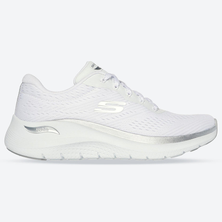 Women's Wide Fit Skechers Arch Fit 150067 2.0 Glow The Distance Trainers