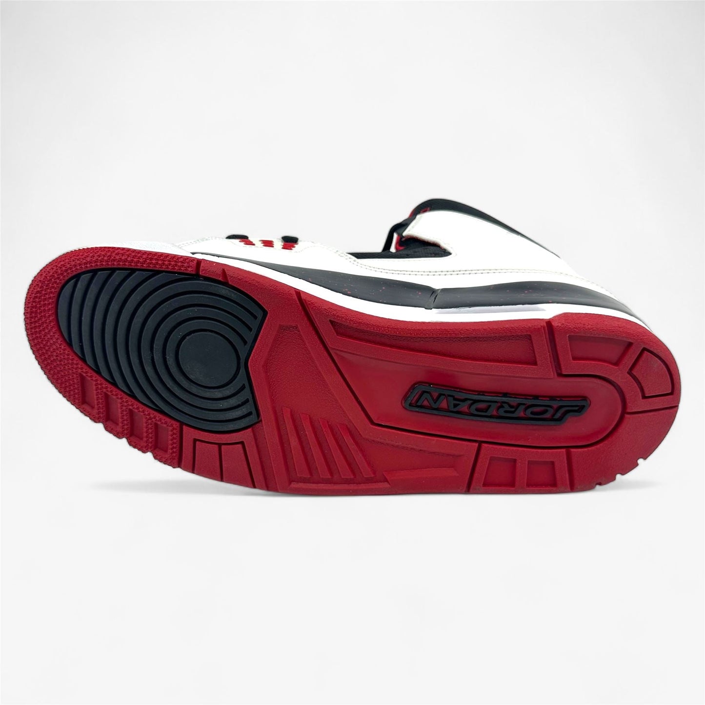 Jordan SC-1 White Gym Red Black Mens Athletic Sneaker