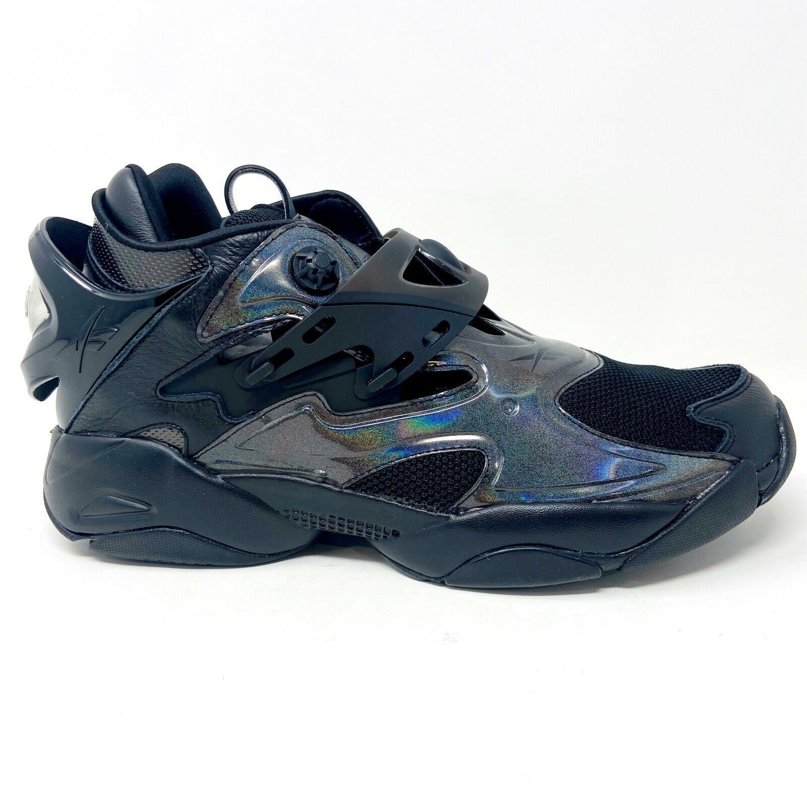 Reebok x JUUN J  Pump Court Black Metallic Mens Basketball Sneakers FZ3890