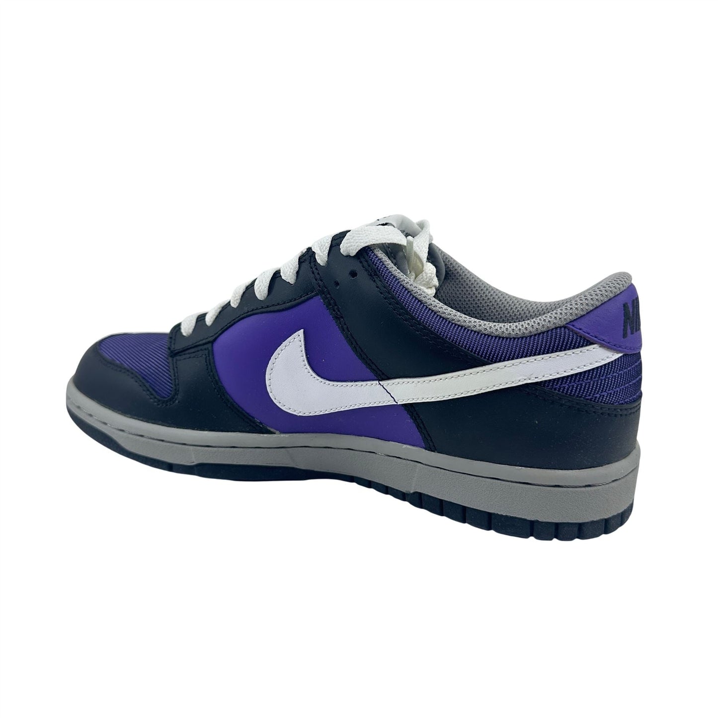 Nike Dunk Low Varsity Purple White Black Mens Size 8 Athletic Sneaker