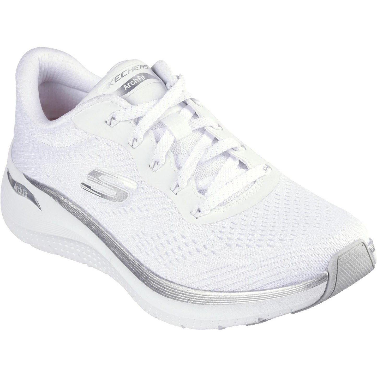Women's Wide Fit Skechers Arch Fit 150067 2.0 Glow The Distance Trainers