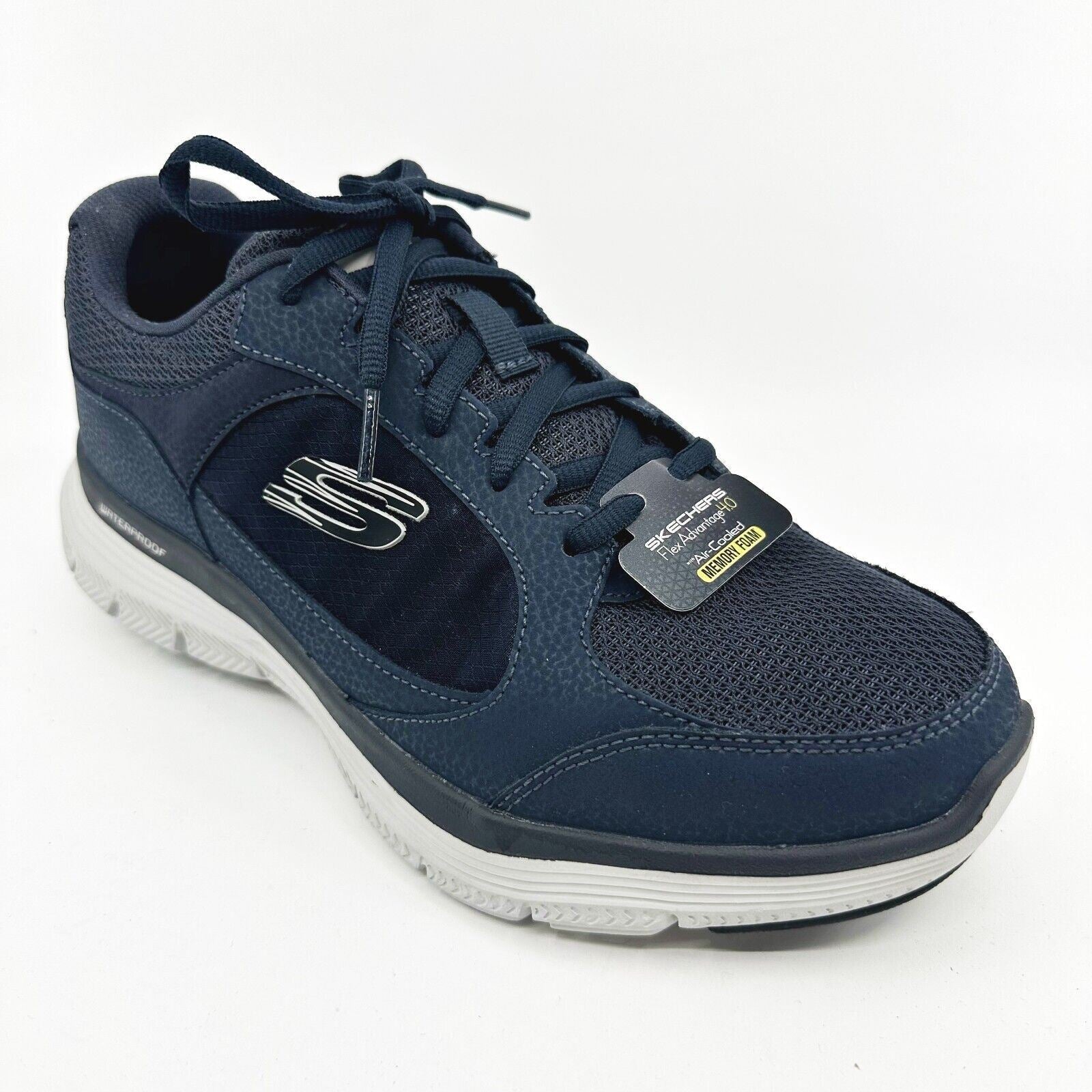 Skechers Flex Advantage 4.0 True Clarity Navy Mens Athletic Sneakers
