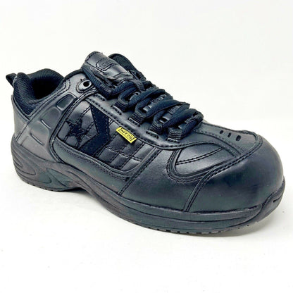 Converse Work Black Oxford Leather Womens Composite Toe Slip Resistant C156