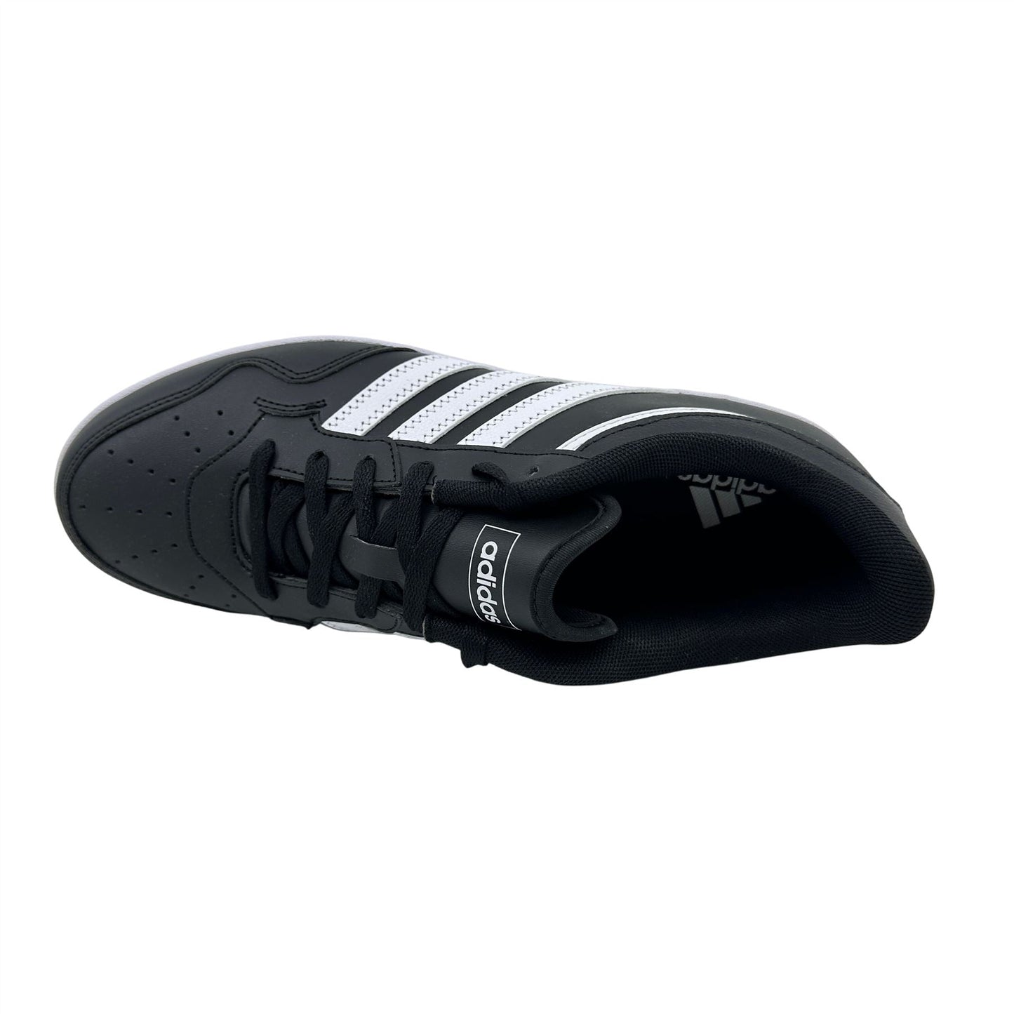 Adidas Hoops 4.0 Core Black Cloud White Mens Athletic Sneaker