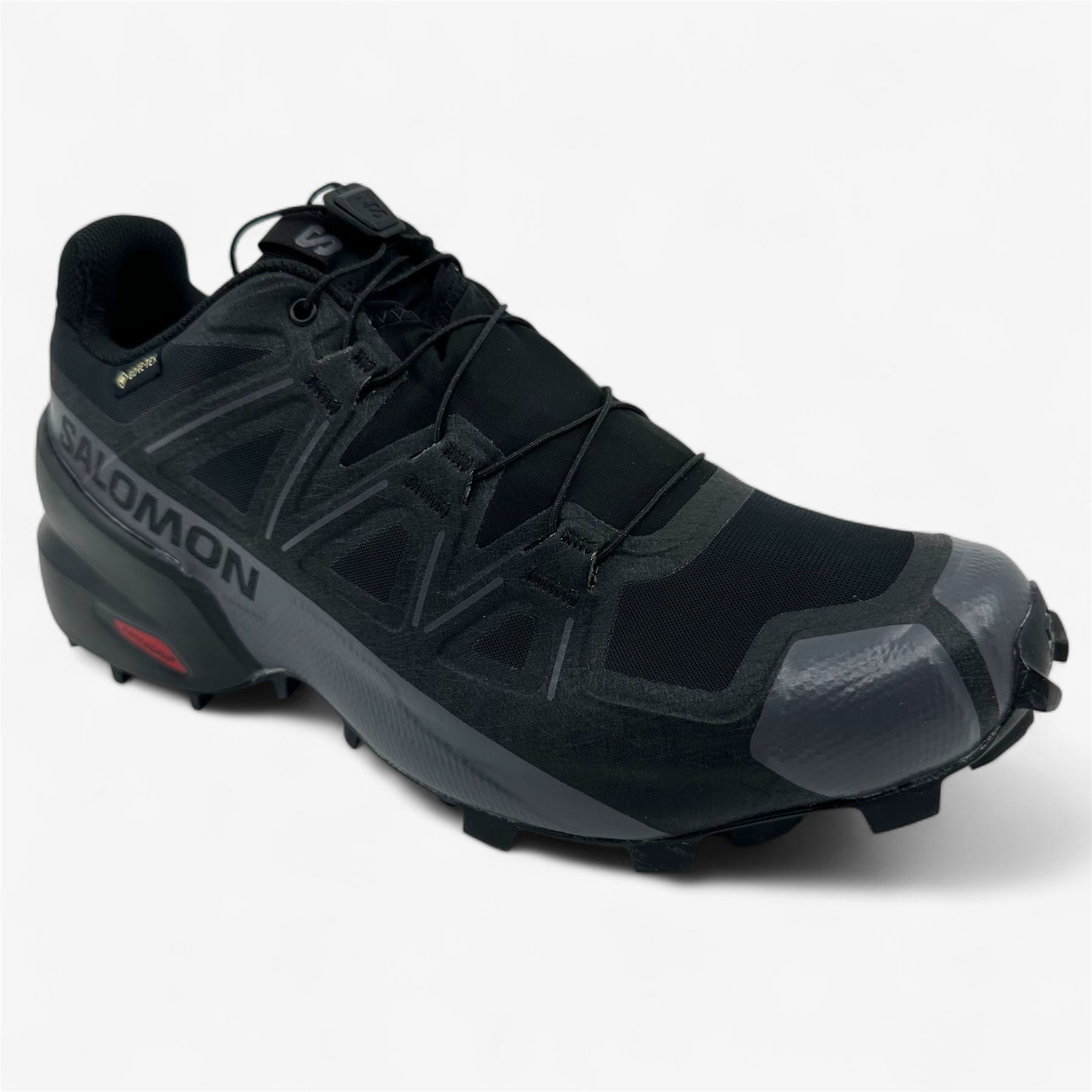 Salomon Speedcross GTX Black Quiet Shade Mens Size 9 Athletic Gore-Tex Sneaker