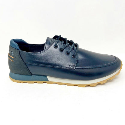 Clae Desmond Black Leather Mens Premium  Casual Sneakers