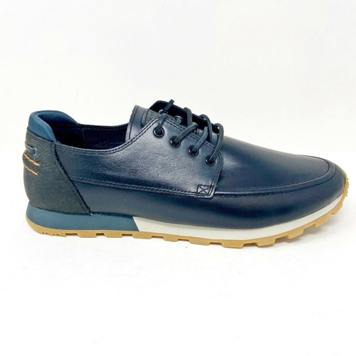 Clae Desmond Black Leather Mens Premium  Casual Sneakers