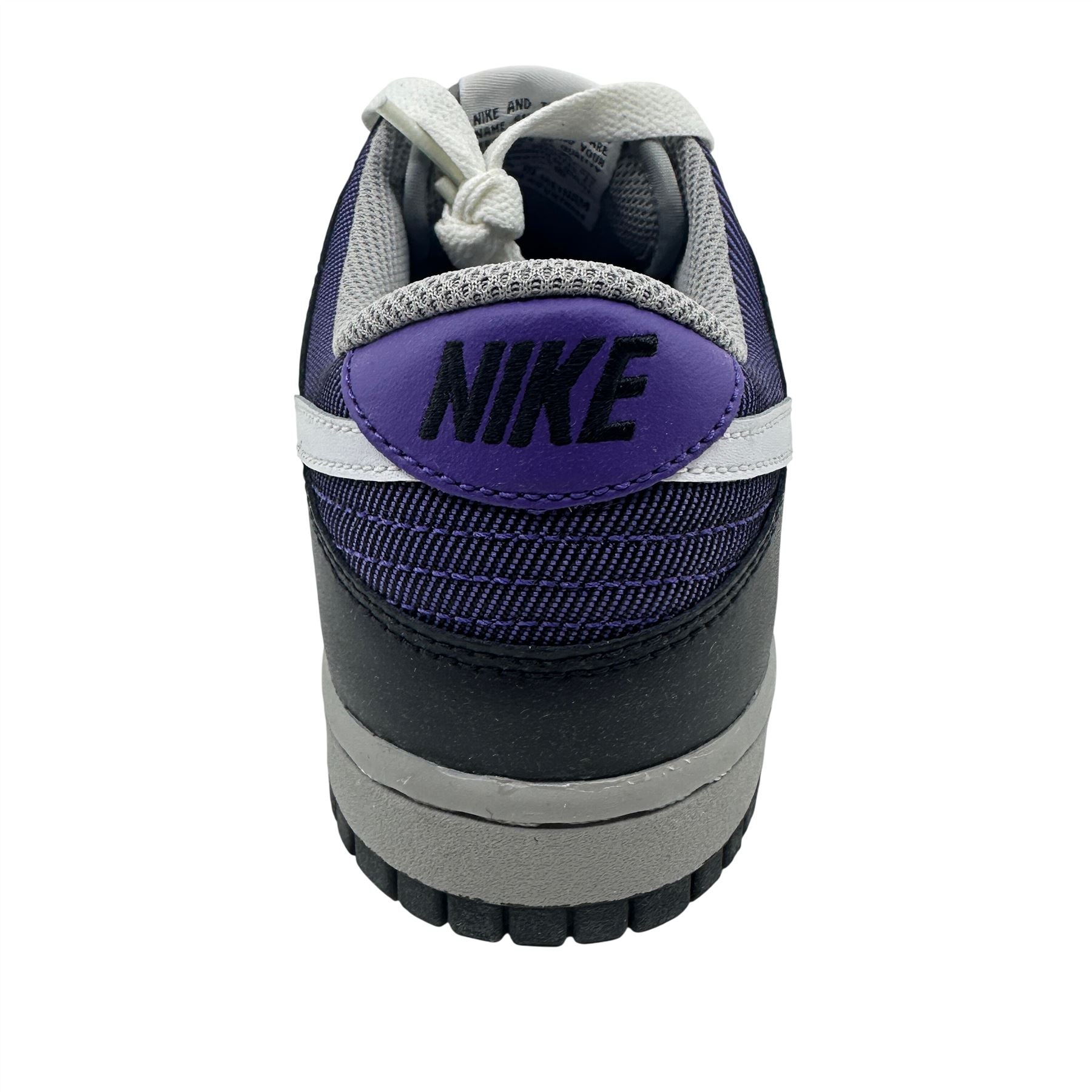 Nike Dunk Low Varsity Purple White Black Mens Size 8 Athletic Sneaker