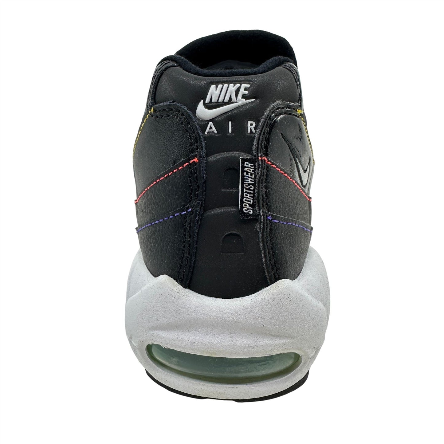 Nike Air Max 95 SE Black Flash Crimson Mens Athletic Sneaker