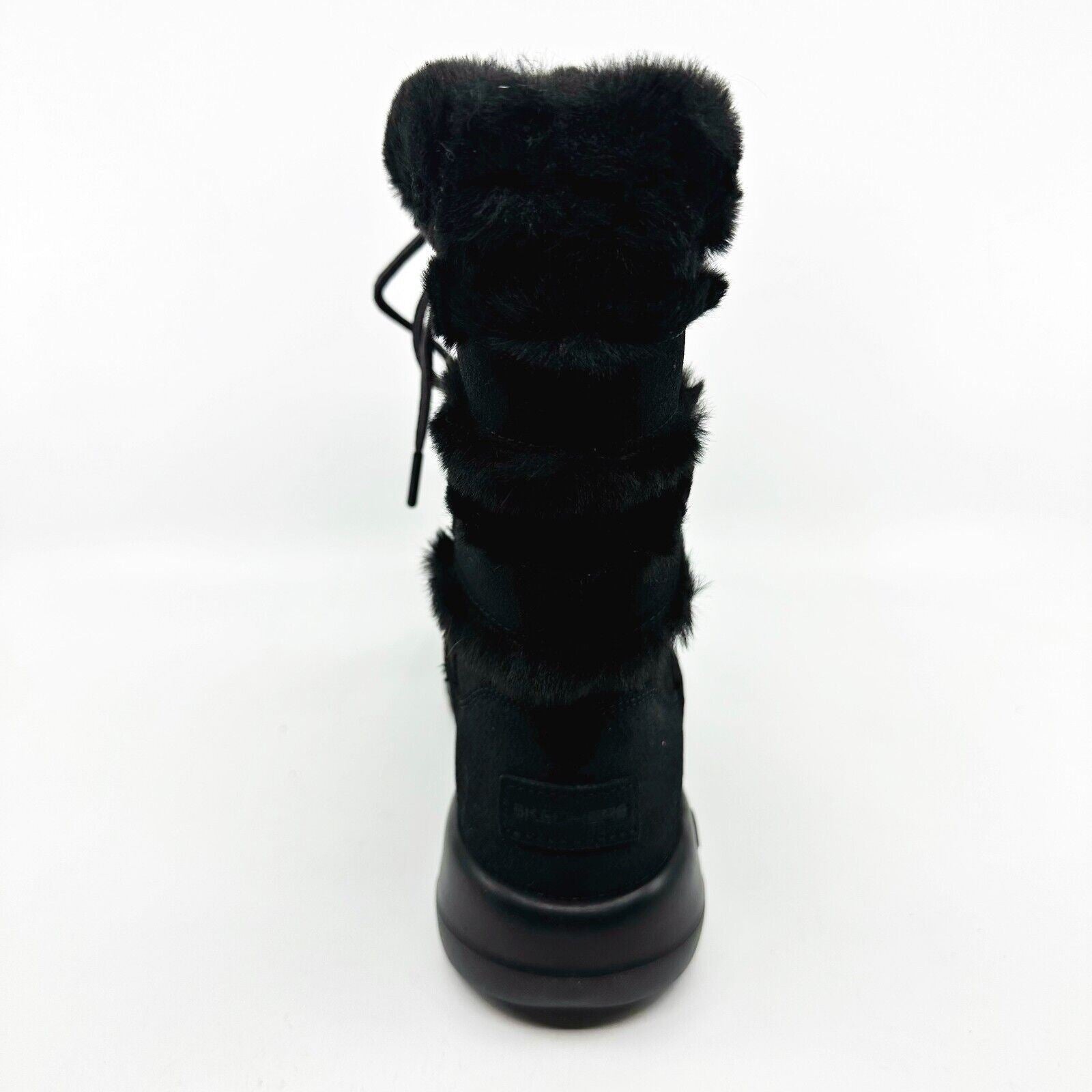 Skechers On The Go Joy Cyclone Black Womens Size 7 Comfort Shearling Boots