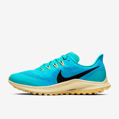 Nike Womens Air Zoom Pegasus 36 Trail  - Lt Current Blue/Oil Grey