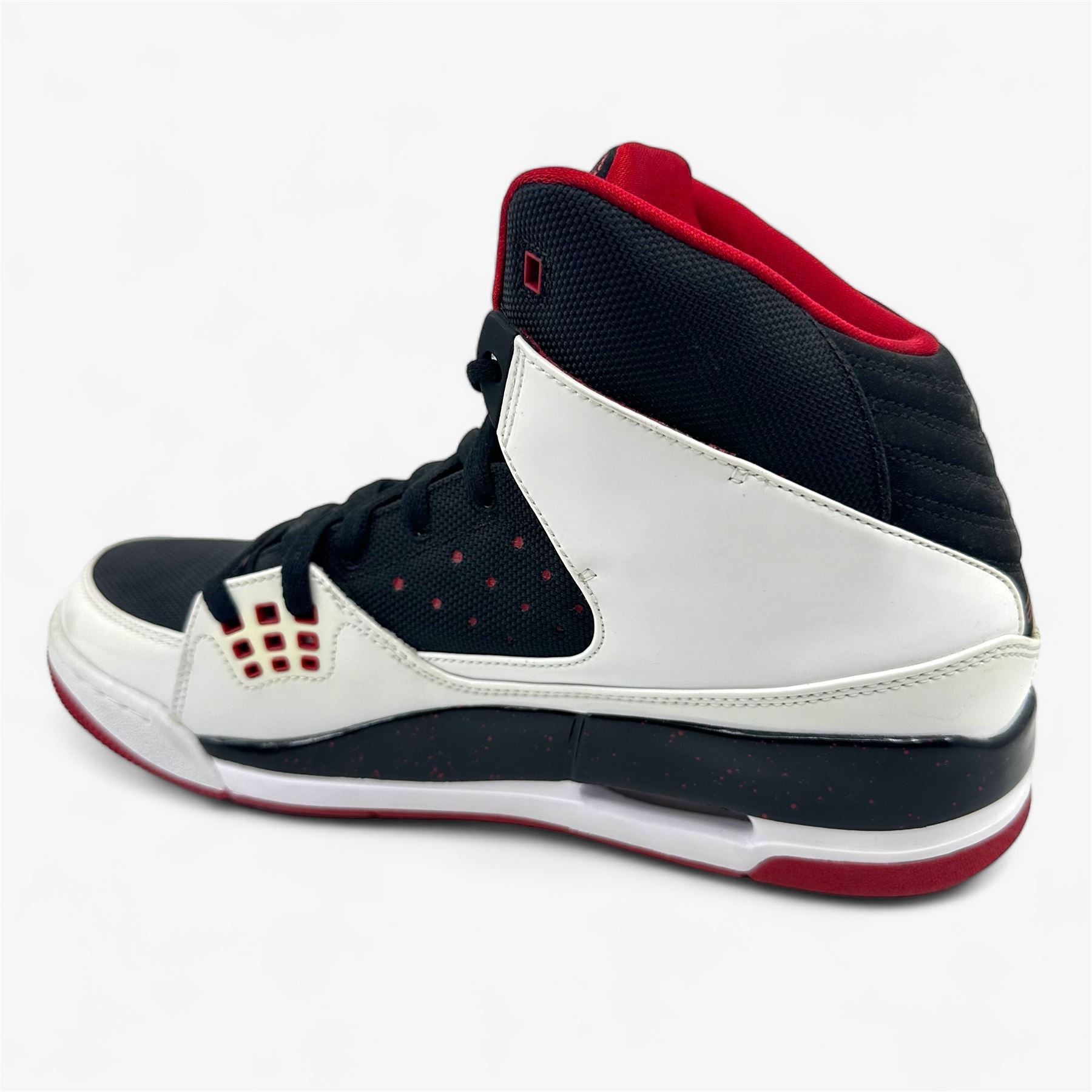 Jordan SC-1 White Gym Red Black Mens Athletic Sneaker