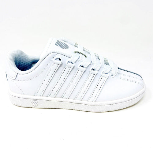 K-Swiss Classic VN White Kids Size 12.5 Casual Sneakers 53343 101