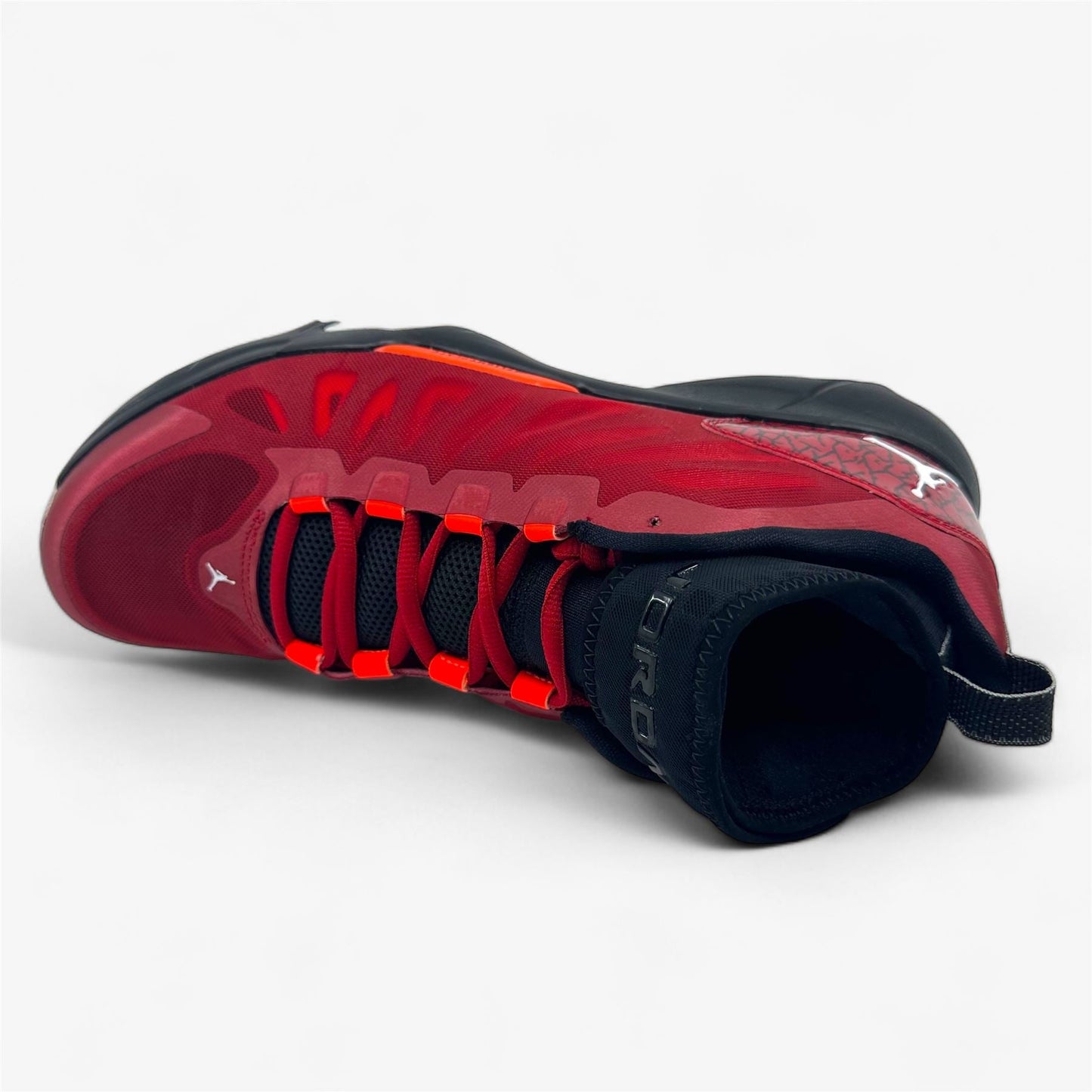 Jordan Jumpman Dominate Pro Grym Red White Black Crimson Mens Athletic Sneaker
