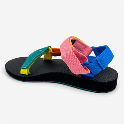 Teva Original Universal 90s Multicolor Black Womens Sandal Slip-On