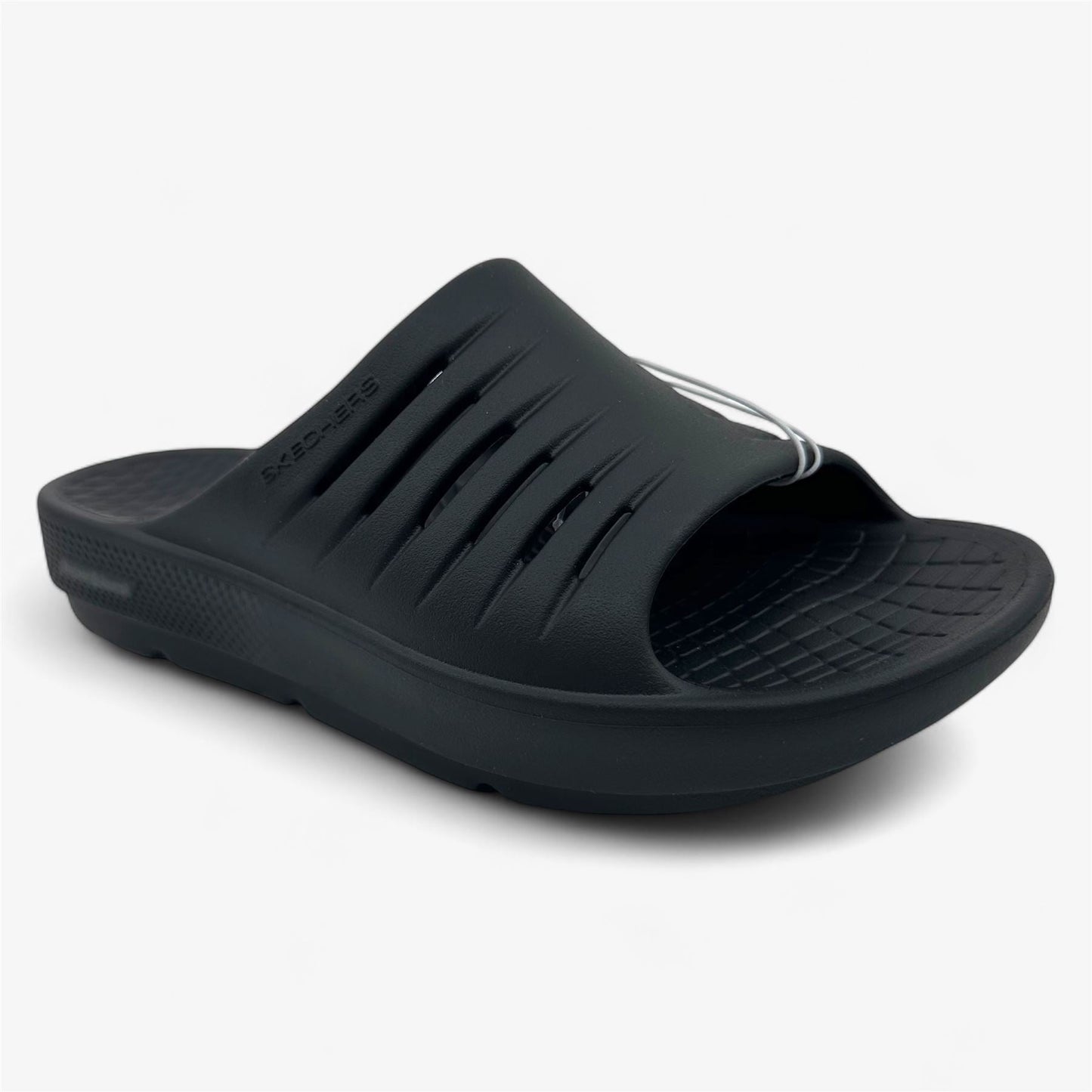 Skechers Go Recover Refresh Black Womens Sandal Slip-On
