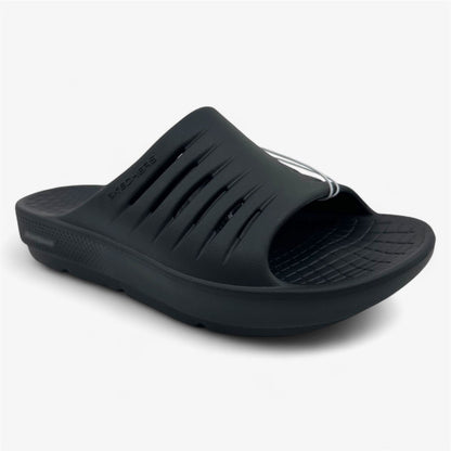 Skechers Go Recover Refresh Black Womens Sandal Slip-On