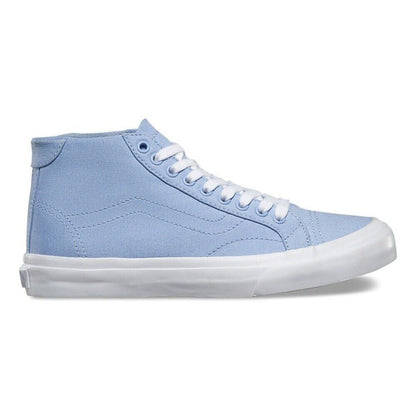 VANS Court Mid (Canvas) Serenity Baby Blue White Womens Size 9.5 Sneakers