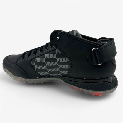 PUMA Proadapt Mid Black Quiet Shade Mens Size 12.5 Waterproof Golf Shoes